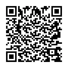 QR код за телефонен номер +2697768704