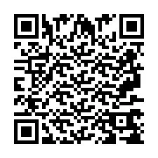 QR код за телефонен номер +2697768705