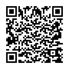 QR Code pour le numéro de téléphone +2697768708