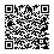 QR код за телефонен номер +2697768712