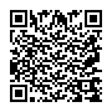 QR код за телефонен номер +2697768713