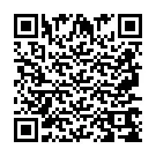 Código QR para número de teléfono +2697768716