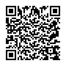 QR код за телефонен номер +2697768741