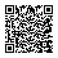 QR Code สำหรับหมายเลขโทรศัพท์ +2697768744