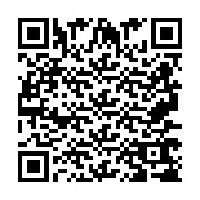 QR kód a telefonszámhoz +2697768767