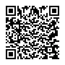 QR-code voor telefoonnummer +2697768775