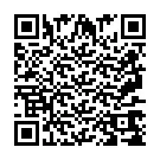 QR код за телефонен номер +2697768781