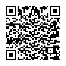 QR Code for Phone number +2697768784