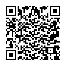 Código QR para número de telefone +2697768807