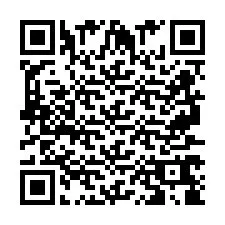 QR код за телефонен номер +2697768846