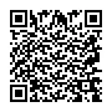 QR код за телефонен номер +2697768852