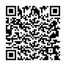 QR Code for Phone number +2697768858