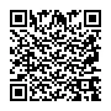 Codice QR per il numero di telefono +2697768902