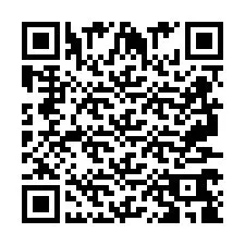 QR Code for Phone number +2697768909
