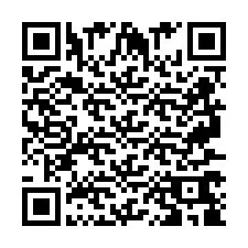 QR код за телефонен номер +2697768912