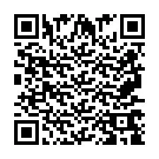 QR код за телефонен номер +2697768917