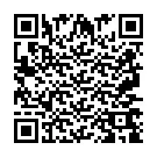 QR код за телефонен номер +2697768939