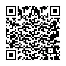 QR kód a telefonszámhoz +2697768967