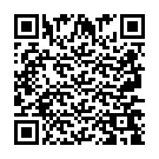 QR-code voor telefoonnummer +2697768974