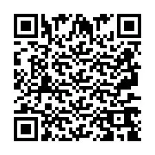 QR Code สำหรับหมายเลขโทรศัพท์ +2697768990