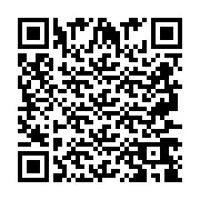 QR код за телефонен номер +2697768992