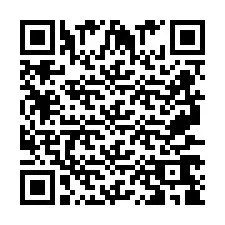 QR kód a telefonszámhoz +2697768993