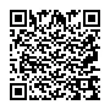 QR-code voor telefoonnummer +2697769015