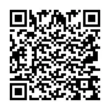 Codice QR per il numero di telefono +2697769028