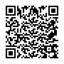 Codice QR per il numero di telefono +2697769047