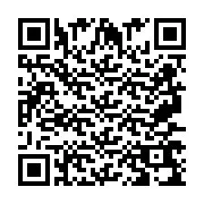 QR Code pour le numéro de téléphone +2697769063