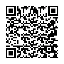 QR Code pour le numéro de téléphone +2697769068