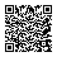 QR-koodi puhelinnumerolle +2697769087