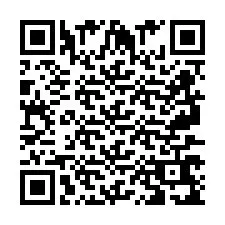 QR-code voor telefoonnummer +2697769154