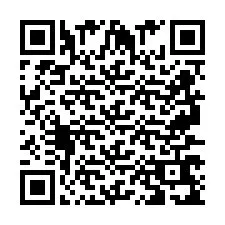 Codice QR per il numero di telefono +2697769156