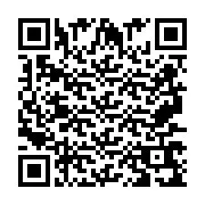 QR-code voor telefoonnummer +2697769157