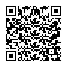 QR Code pour le numéro de téléphone +2697769161