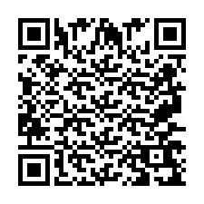 Codice QR per il numero di telefono +2697769173