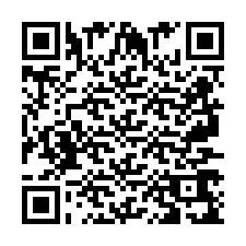 QR-koodi puhelinnumerolle +2697769198