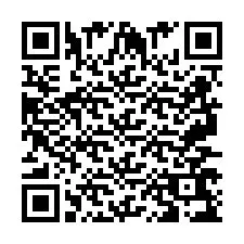 QR-code voor telefoonnummer +2697769279