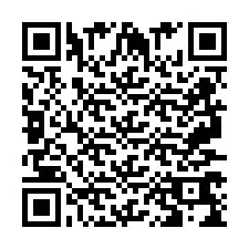 QR-koodi puhelinnumerolle +2697769419