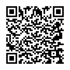 QR код за телефонен номер +2697769454