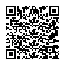 QR код за телефонен номер +2697769507