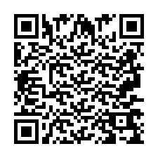 Codice QR per il numero di telefono +2697769535