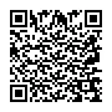 QR-code voor telefoonnummer +2697769554