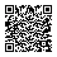 QR код за телефонен номер +2697769618