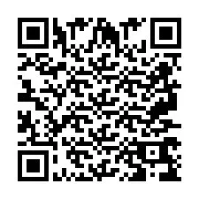 QR-code voor telefoonnummer +2697769619