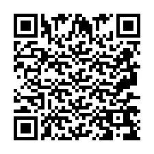 QR-code voor telefoonnummer +2697769661