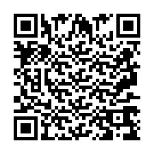 Codice QR per il numero di telefono +2697769681