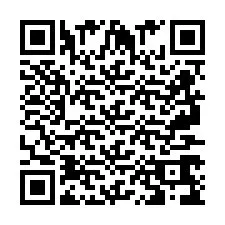 QR код за телефонен номер +2697769688