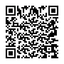 QR Code pour le numéro de téléphone +2697769698